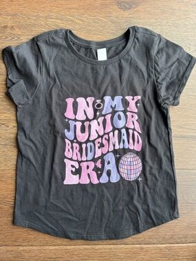 Girls 'In my Junior Bridesmaid Era' T-shirt | Junior Bridesmaid | Wedding